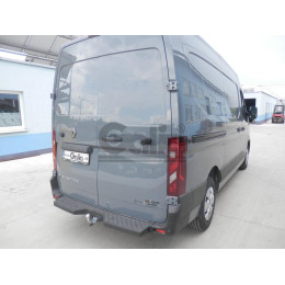 R110A GALIA Полностью оцинкованный фаркоп на Renault Master 2024-, Nissan Interstar 2024-. Тип шара: A. Установка без снятия и выреза бампера. Нагрузки: 3000/120 кг, масса 