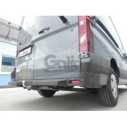 R110A GALIA Полностью оцинкованный фаркоп на Renault Master 2024-, Nissan Interstar 2024-. Тип шара: A. Установка без снятия и выреза бампера. Нагрузки: 3000/120 кг, масса 