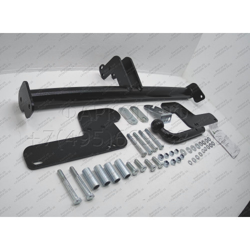 R115-A Лидер-плюс ТСУ для Renault Duster 4WD 2011-2015, 2015-2021, 2021-2022 (без выреза бампера), Renault Duster 2WD 2011-2015, 2015-2021, 2021-2022, Nissan Terrano 2014-2022 (требуется подрезка бампера). Нагрузки: 1200/75 кг, масса фаркопа 16,1 кг (без 