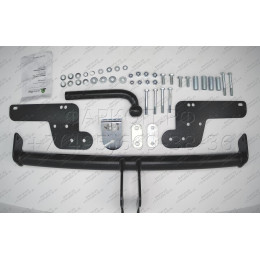 R115-A Лидер-плюс ТСУ для Renault Duster 4WD 2011-2015, 2015-2021, 2021-2022 (без выреза бампера), Renault Duster 2WD 2011-2015, 2015-2021, 2021-2022, Nissan Terrano 2014-2022 (требуется подрезка бампе
