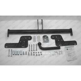 R115-A Лидер-плюс ТСУ для Renault Duster 4WD 2011-2015, 2015-2021, 2021-2022 (без выреза бампера), Renault Duster 2WD 2011-2015, 2015-2021, 2021-2022, Nissan Terrano 2014-2022 (требуется подрезка бампе