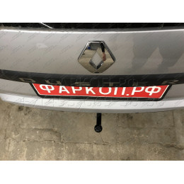R115-A Лидер-плюс ТСУ для Renault Duster 4WD 2011-2015, 2015-2021, 2021-2022 (без выреза бампера), Renault Duster 2WD 2011-2015, 2015-2021, 2021-2022, Nissan Terrano 2014-2022 (требуется подрезка бампе