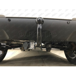 R115-A Лидер-плюс ТСУ для Renault Duster 4WD 2011-2015, 2015-2021, 2021-2022 (без выреза бампера), Renault Duster 2WD 2011-2015, 2015-2021, 2021-2022, Nissan Terrano 2014-2022 (требуется подрезка бампе