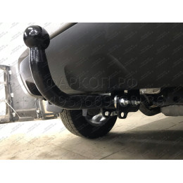 R115-A Лидер-плюс ТСУ для Renault Duster 4WD 2011-2015, 2015-2021, 2021-2022 (без выреза бампера), Renault Duster 2WD 2011-2015, 2015-2021, 2021-2022, Nissan Terrano 2014-2022 (требуется подрезка бампе