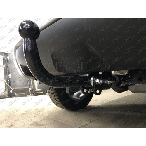 R115-A Лидер-плюс ТСУ для Renault Duster 4WD 2011-2015, 2015-2021, 2021-2022 (без выреза бампера), Renault Duster 2WD 2011-2015, 2015-2021, 2021-2022, Nissan Terrano 2014-2022 (требуется подрезка бампера). Нагрузки: 1200/75 кг, масса фаркопа 16,1 кг (без 