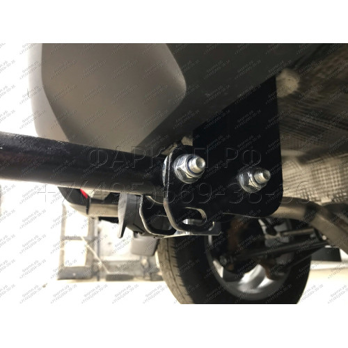 R115-A Лидер-плюс ТСУ для Renault Duster 4WD 2011-2015, 2015-2021, 2021-2022 (без выреза бампера), Renault Duster 2WD 2011-2015, 2015-2021, 2021-2022, Nissan Terrano 2014-2022 (требуется подрезка бампера). Нагрузки: 1200/75 кг, масса фаркопа 16,1 кг (без 