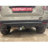 R115-A Лидер-плюс ТСУ для Renault Duster 4WD 2011-2015, 2015-2021, 2021-2022 (без выреза бампера), Renault Duster 2WD 2011-2015, 2015-2021, 2021-2022, Nissan Terrano 2014-2022 (требуется подрезка бампера). Нагрузки: 1200/75 кг, масса фаркопа 16,1 кг (без 