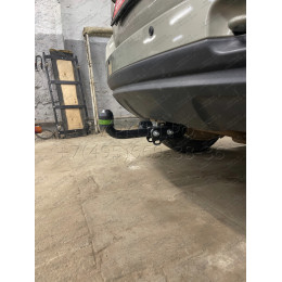 R115-A Лидер-плюс ТСУ для Renault Duster 4WD 2011-2015, 2015-2021, 2021-2022 (без выреза бампера), Renault Duster 2WD 2011-2015, 2015-2021, 2021-2022, Nissan Terrano 2014-2022 (требуется подрезка бампе