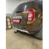 R115-A Лидер-плюс ТСУ для Renault Duster 4WD 2011-2015, 2015-2021, 2021-2022 (без выреза бампера), Renault Duster 2WD 2011-2015, 2015-2021, 2021-2022, Nissan Terrano 2014-2022 (требуется подрезка бампера). Нагрузки: 1200/75 кг, масса фаркопа 16,1 кг (без 
