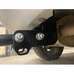 R115-A Лидер-плюс ТСУ для Renault Duster 4WD 2011-2015, 2015-2021, 2021-2022 (без выреза бампера), Renault Duster 2WD 2011-2015, 2015-2021, 2021-2022, Nissan Terrano 2014-2022 (требуется подрезка бампе