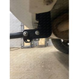 R115-A Лидер-плюс ТСУ для Renault Duster 4WD 2011-2015, 2015-2021, 2021-2022 (без выреза бампера), Renault Duster 2WD 2011-2015, 2015-2021, 2021-2022, Nissan Terrano 2014-2022 (требуется подрезка бампе