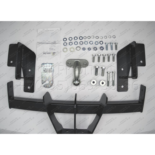 R121-F Лидер-плюс ТСУ для Renault Master 2010-, Opel Movano B 2010-, Nissan NV400 2011-2021, Nissan Interstar 2022- без снятия и выреза бампера. Тип шара: F. Нагрузки: 2000/100 кг, масса фаркопа 23,3 кг (без электрики в комплекте)