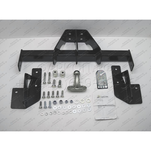 R121-F Лидер-плюс ТСУ для Renault Master 2010-, Opel Movano B 2010-, Nissan NV400 2011-2021, Nissan Interstar 2022- без снятия и выреза бампера. Тип шара: F. Нагрузки: 2000/100 кг, масса фаркопа 23,3 кг (без электрики в комплекте)