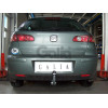 S058A GALIA Полностью оцинкованный фаркоп на SEAT Ibiza III 2002-2008. Подрозетник убирается за бампер. Тип шара: A. Невидимый вырез бампера. Нагрузки: 1200/50 кг, масса фаркопа 13,75 кг