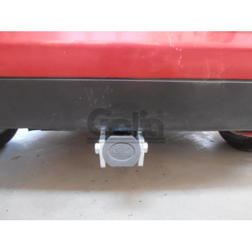 S058A GALIA Полностью оцинкованный фаркоп на SEAT Ibiza III 2002-2008. Подрозетник убирается за бампер. Тип шара: A. Невидимый вырез бампера. Нагрузки: 1200/50 кг, масса фаркопа 13,75 кг