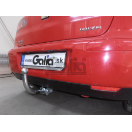 S058A GALIA Полностью оцинкованный фаркоп на SEAT Ibiza III 2002-2008. Подрозетник убирается за бампер. Тип шара: A. Невидимый вырез бампера. Нагрузки: 1200/50 к