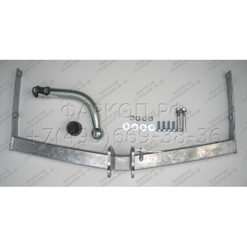 S058A GALIA Полностью оцинкованный фаркоп на SEAT Ibiza III 2002-2008. Подрозетник убирается за бампер. Тип шара: A. Невидимый вырез бампера. Нагрузки: 1200/50 кг, масса фаркопа 13,75 кг