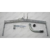 S058A GALIA Полностью оцинкованный фаркоп на SEAT Ibiza III 2002-2008. Подрозетник убирается за бампер. Тип шара: A. Невидимый вырез бампера. Нагрузки: 1200/50 кг, масса фаркопа 13,75 кг