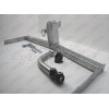 S058A GALIA Полностью оцинкованный фаркоп на SEAT Ibiza III 2002-2008. Подрозетник убирается за бампер. Тип шара: A. Невидимый вырез бампера. Нагрузки: 1200/50 кг, масса фаркопа 13,75 кг