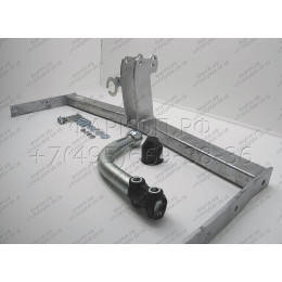 S058A GALIA Полностью оцинкованный фаркоп на SEAT Ibiza III 2002-2008. Подрозетник убирается за бампер. Тип шара: A. Невидимый вырез бампера. Нагрузки: 1200/50 к