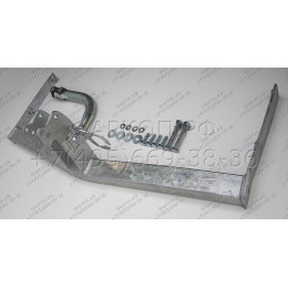 S058A GALIA Полностью оцинкованный фаркоп на SEAT Ibiza III 2002-2008. Подрозетник убирается за бампер. Тип шара: A. Невидимый вырез бампера. Нагрузки: 1200/50 к