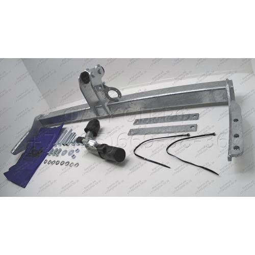 S072C GALIA Полностью оцинкованный фаркоп на Subaru Forester 1997-2008. Подрозетник убирается за бампер. Тип шара: C (горизонтальный съемный). Без выреза бампера. Нагрузки: 2100/85 кг, масса фаркопа 17,77 кг