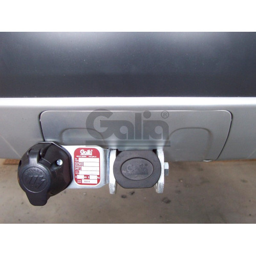 S090C GALIA Полностью оцинкованный фаркоп на Skoda Praktik 2006-2015, Roomster 2006-2015, включая Scout, с 06/2010-2015 требуется электрика с блоком согласования. Тип шара: C (горизонтальный съемный). Требуется вырез в бампере. Нагрузки: 1200/50 кг, масса