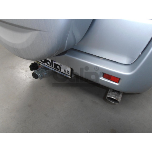 S097A GALIA Полностью оцинкованный фаркоп на Suzuki Grand Vitara 5 дверей 2005-2016. Тип шара: A. Невидимый вырез бампера. Нагрузки: 2000/85 кг, масса фаркопа 17,02 кг