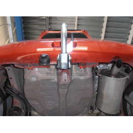 S101A GALIA Полностью оцинкованный фаркоп на Suzuki Swift хетчбек 3/5 дверей 2010-2017, 2WD/4WD. Шар перекрывает противотуманную фару. Тип шара: A. Невидимый выр