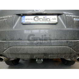 S103C GALIA Полностью оцинкованный фаркоп на Subaru Forester 2007-2013. Тип шара: C (горизонтальный съемный). Невидимый вырез бампера. Нагрузки: 2200/80 кг, масса