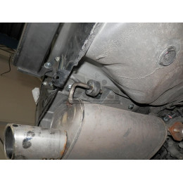 S103C GALIA Полностью оцинкованный фаркоп на Subaru Forester 2007-2013. Тип шара: C (горизонтальный съемный). Невидимый вырез бампера. Нагрузки: 2200/80 кг, масса
