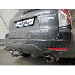 S103C GALIA Полностью оцинкованный фаркоп на Subaru Forester 2007-2013. Тип шара: C (горизонтальный съемный). Невидимый вырез бампера. Нагрузки: 2200/80 кг, масса