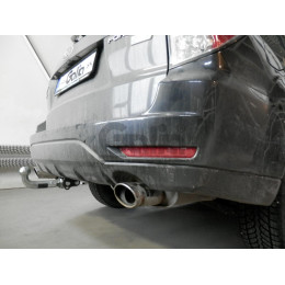 S103C GALIA Полностью оцинкованный фаркоп на Subaru Forester 2007-2013. Тип шара: C (горизонтальный съемный). Невидимый вырез бампера. Нагрузки: 2200/80 кг, масса