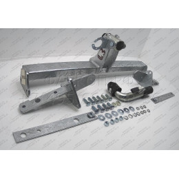 S103C GALIA Полностью оцинкованный фаркоп на Subaru Forester 2007-2013. Тип шара: C (горизонтальный съемный). Невидимый вырез бампера. Нагрузки: 2200/80 кг, масса