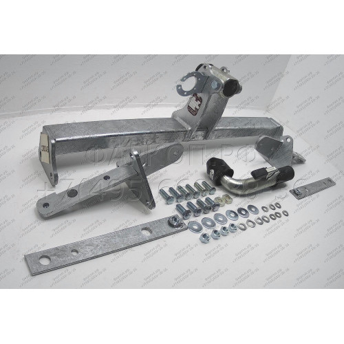 S103C GALIA Полностью оцинкованный фаркоп на Subaru Forester 2007-2013. Тип шара: C (горизонтальный съемный). Невидимый вырез бампера. Нагрузки: 2200/80 кг, масса фаркопа 17,37 кг