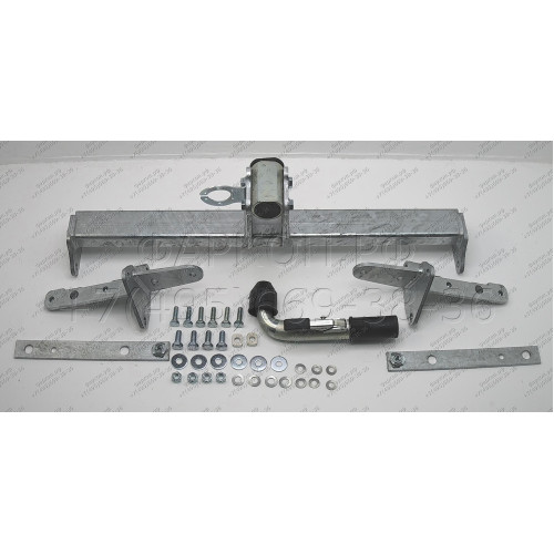 S103C GALIA Полностью оцинкованный фаркоп на Subaru Forester 2007-2013. Тип шара: C (горизонтальный съемный). Невидимый вырез бампера. Нагрузки: 2200/80 кг, масса фаркопа 17,37 кг