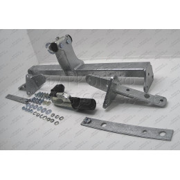 S103C GALIA Полностью оцинкованный фаркоп на Subaru Forester 2007-2013. Тип шара: C (горизонтальный съемный). Невидимый вырез бампера. Нагрузки: 2200/80 кг, масса