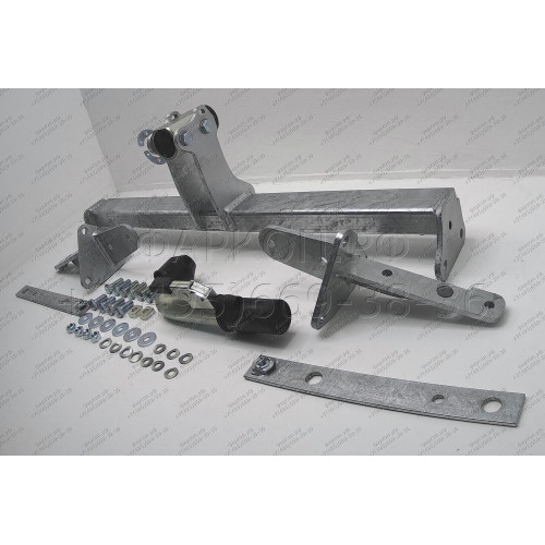 S103C GALIA Полностью оцинкованный фаркоп на Subaru Forester 2007-2013. Тип шара: C (горизонтальный съемный). Невидимый вырез бампера. Нагрузки: 2200/80 кг, масса фаркопа 17,37 кг