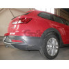 S113C GALIA Полностью оцинкованный фаркоп на Seat Leon X-Perience универсал 2014-2020. Подрозетник убирается за бампер. Тип шара: C (горизонтальный съемный). Невидимый вырез бампера. Нагрузки: 2000/100 кг, масса фаркопа 14,97 кг