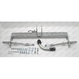 S115A GALIA Полностью оцинкованный фаркоп на Subaru Legacy седан/универсал 2009-2018. Подрозетник убирается за бампер. Тип шара: A. Невидимый вырез бампера.