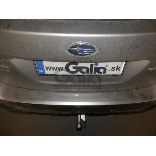 S116A GALIA Полностью оцинкованный фаркоп на Subaru Outback 2015-2021. Подрозетник убирается за бампер. Тип шара: A. Невидимый вырез бампера. Нагрузки: 2100/100 кг, масса фаркопа 17,32 кг