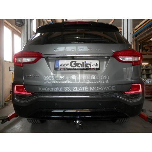 S126C GALIA Полностью оцинкованный фаркоп на KGM Rexton 2023-, SsangYong Rexton, в т.ч. дизель 2017-2023. Тип шара: C (горизонтальный съемный). Установка без выреза бампера. Нагрузки: 3500/140 кг, масса фаркопа 23,37 кг