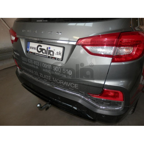 S126C GALIA Полностью оцинкованный фаркоп на KGM Rexton 2023-, SsangYong Rexton, в т.ч. дизель 2017-2023. Тип шара: C (горизонтальный съемный). Установка без выреза бампера. Нагрузки: 3500/140 кг, масса фаркопа 23,37 кг