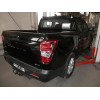 S130A GALIA Полностью оцинкованный фаркоп на KGM Musso Sports 2023-, KGM Rexton Sports 2023-, SsangYong Musso Sports 2017-2023, SsangYong Rexton Sports 2018-2023. Тип шара: F. Установка без выреза бампера. Нагрузки: 3500/140 кг, масса фаркопа 23 кг