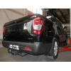 S130A GALIA Полностью оцинкованный фаркоп на KGM Musso Sports 2023-, KGM Rexton Sports 2023-, SsangYong Musso Sports 2017-2023, SsangYong Rexton Sports 2018-2023. Тип шара: F. Установка без выреза бампера. Нагрузки: 3500/140 кг, масса фаркопа 23 кг