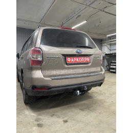 S305-A Лидер-плюс ТСУ для Subaru Forester 2013-2018. Требуется подрезка бампера. Нагрузки: 1500/75 кг, масса фаркопа 21,74 кг (без электрики в комплекте)