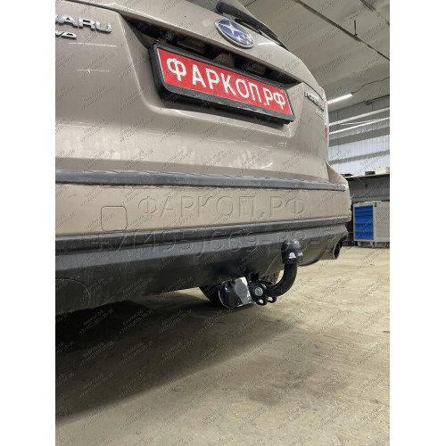 S305-A Лидер-плюс ТСУ для Subaru Forester 2013-2018. Требуется подрезка бампера. Нагрузки: 1500/75 кг, масса фаркопа 21,74 кг (без электрики в комплекте)