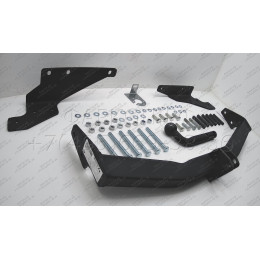 SY 005 AVTOS Фаркоп на SsangYong Kyron 2005-2016, SsangYong Rexton 2002-2006 без подрезки бампера. Тип шара: A. Нагрузки: 2000/100 кг, масса фаркопа 19 кг (без электрики в компле