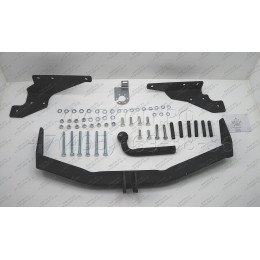 SY 005 AVTOS Фаркоп на SsangYong Kyron 2005-2016, SsangYong Rexton 2002-2006 без подрезки бампера. Тип шара: A. Нагрузки: 2000/100 кг, масса фаркопа 19 кг (без электрики в компле