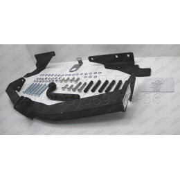 SY 005 AVTOS Фаркоп на SsangYong Kyron 2005-2016, SsangYong Rexton 2002-2006 без подрезки бампера. Тип шара: A. Нагрузки: 2000/100 кг, масса фаркопа 19 кг (без электрики в компле
